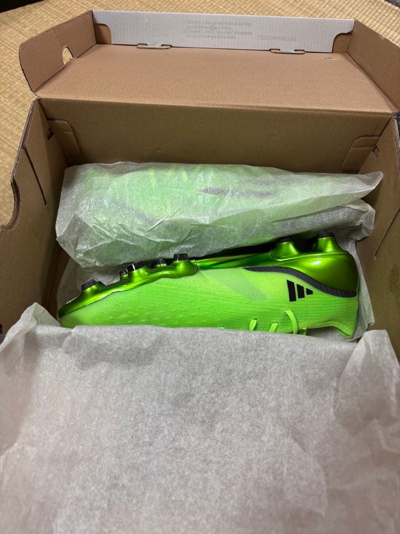 adidas Xスピードポータル.1 HG/AG 25.5cm ネオンイエロー