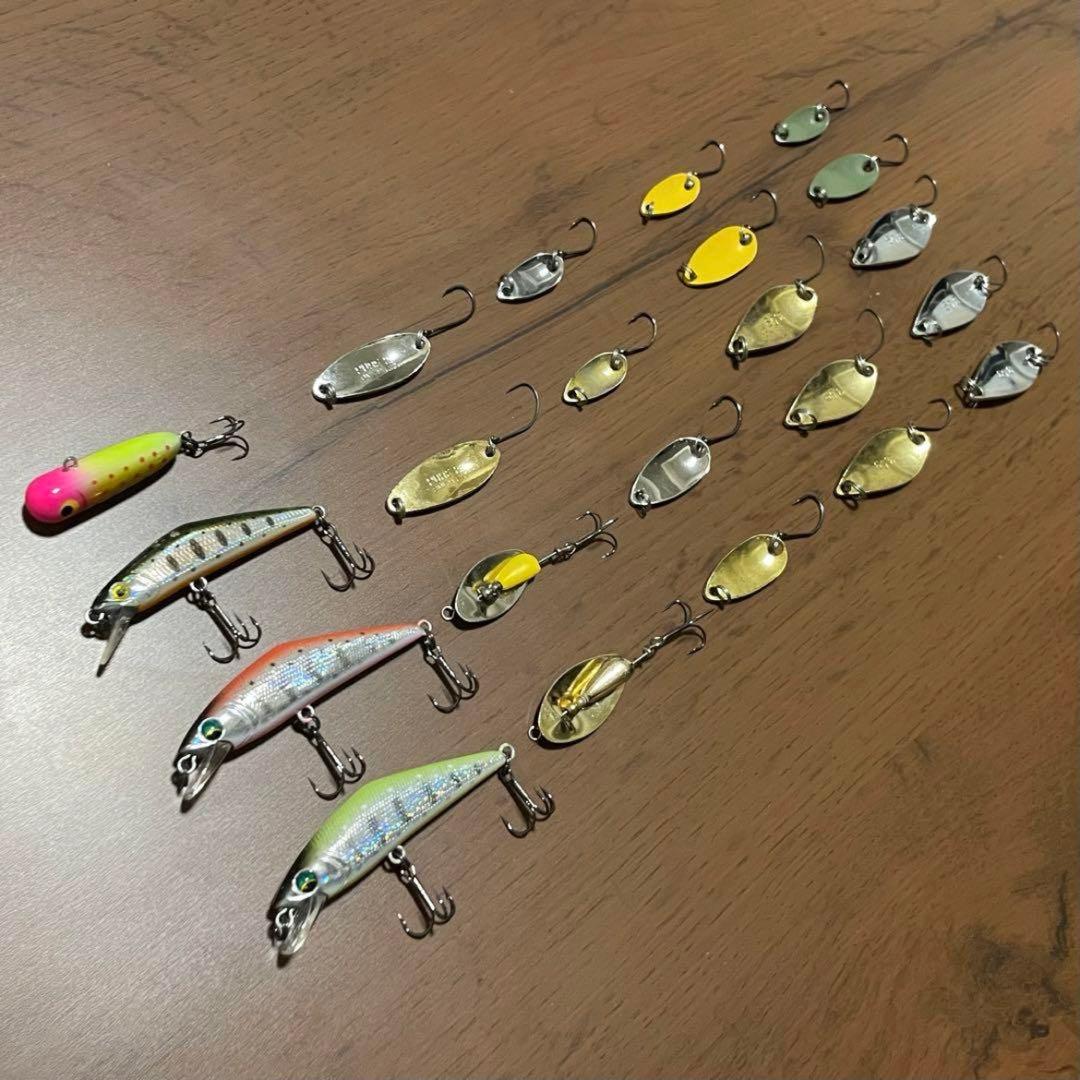 最終値下げ価格】極美品！スミス渓流ルアーセット 27点まとめ売り d