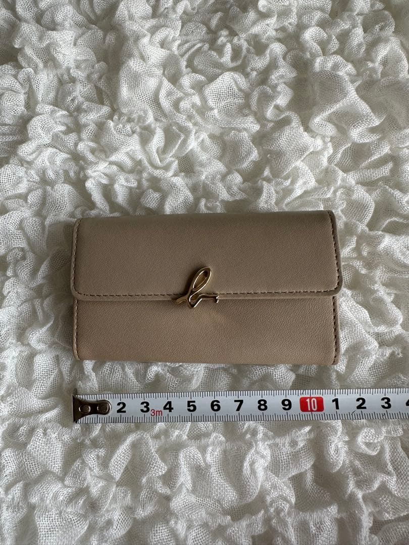 【超美品✨新品未使用✨保証書付】アニエスベー キーケース アイボリー ベージュ