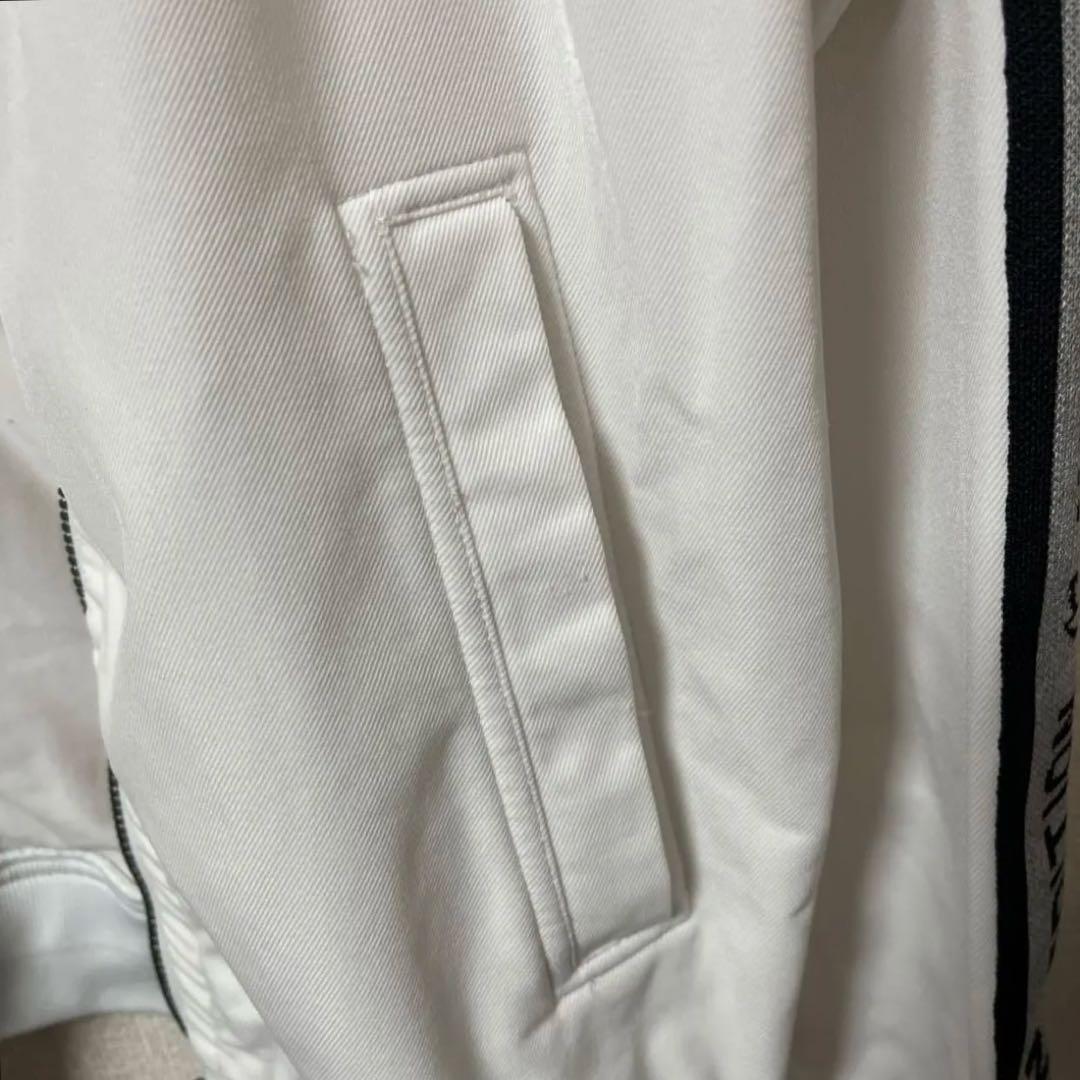 マスターバニーエディション スーパーストレッチ　フルジップブルゾン　ホワイト