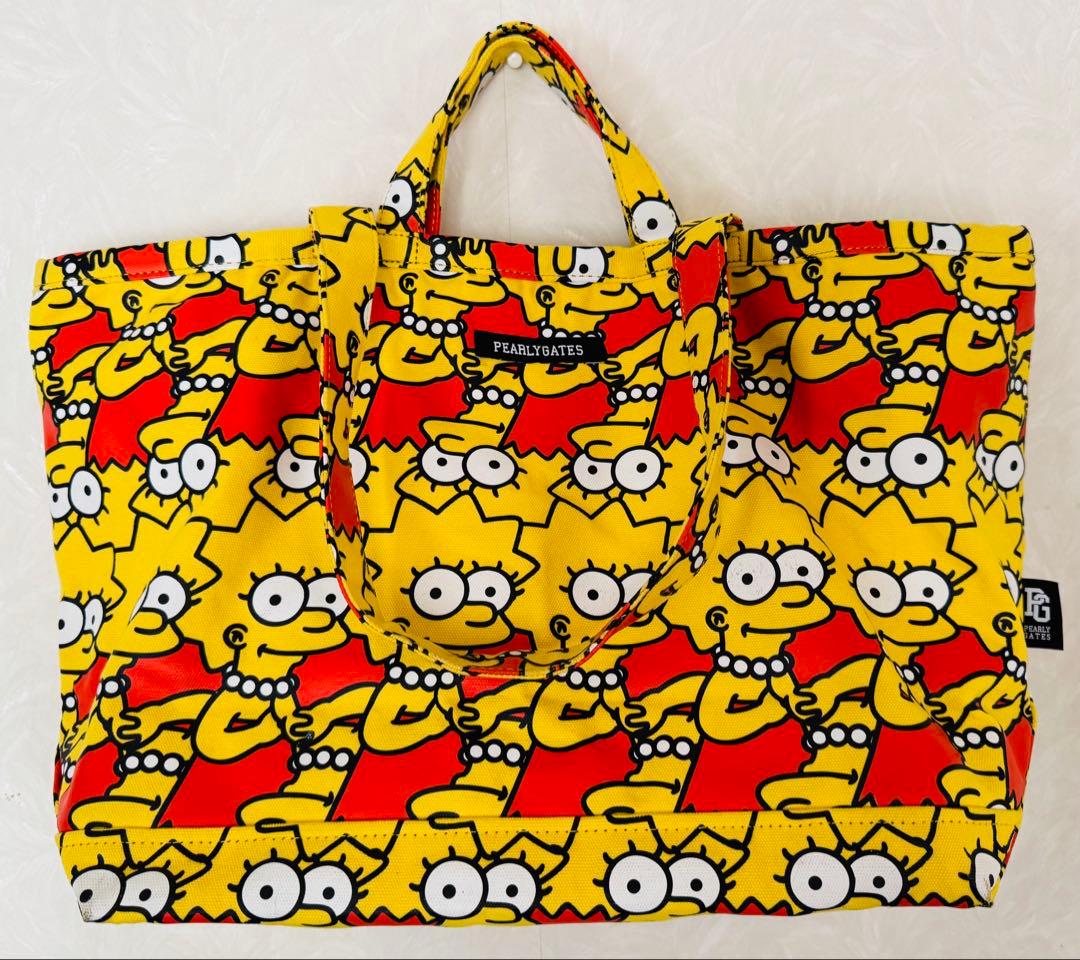 PEARLY GATESパーリーゲイツ× リサ・シンプソン 2wayトート