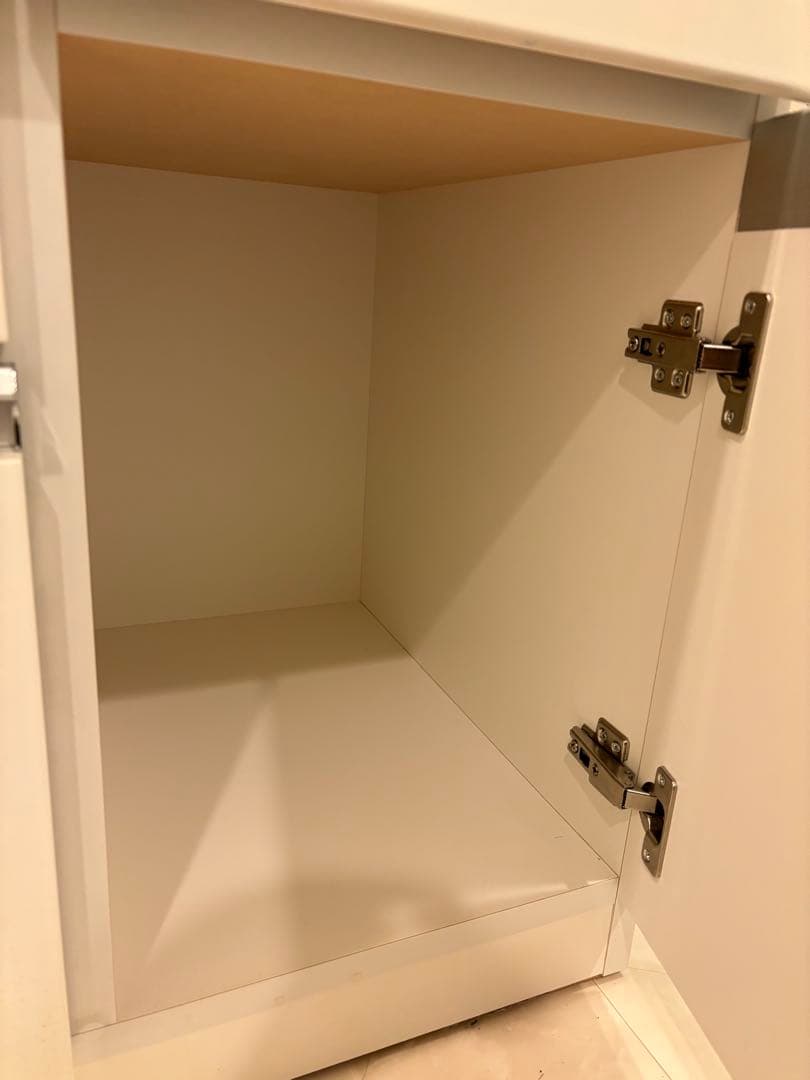 ニトリ キッチンカウンター レジューム 120-2SH-R WH