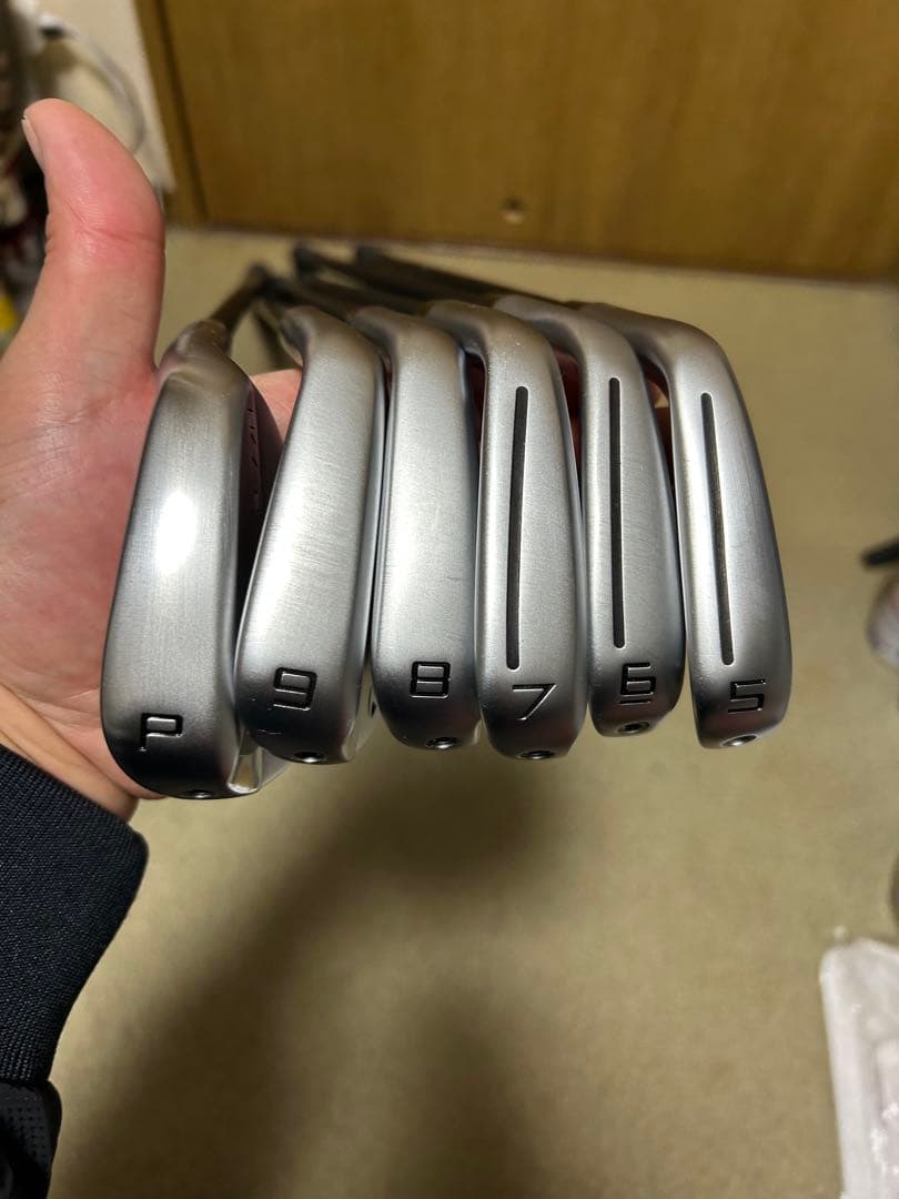 テーラーメイド　P770 5i〜PW 6本　TRAVIL95S 美品　おまけ付