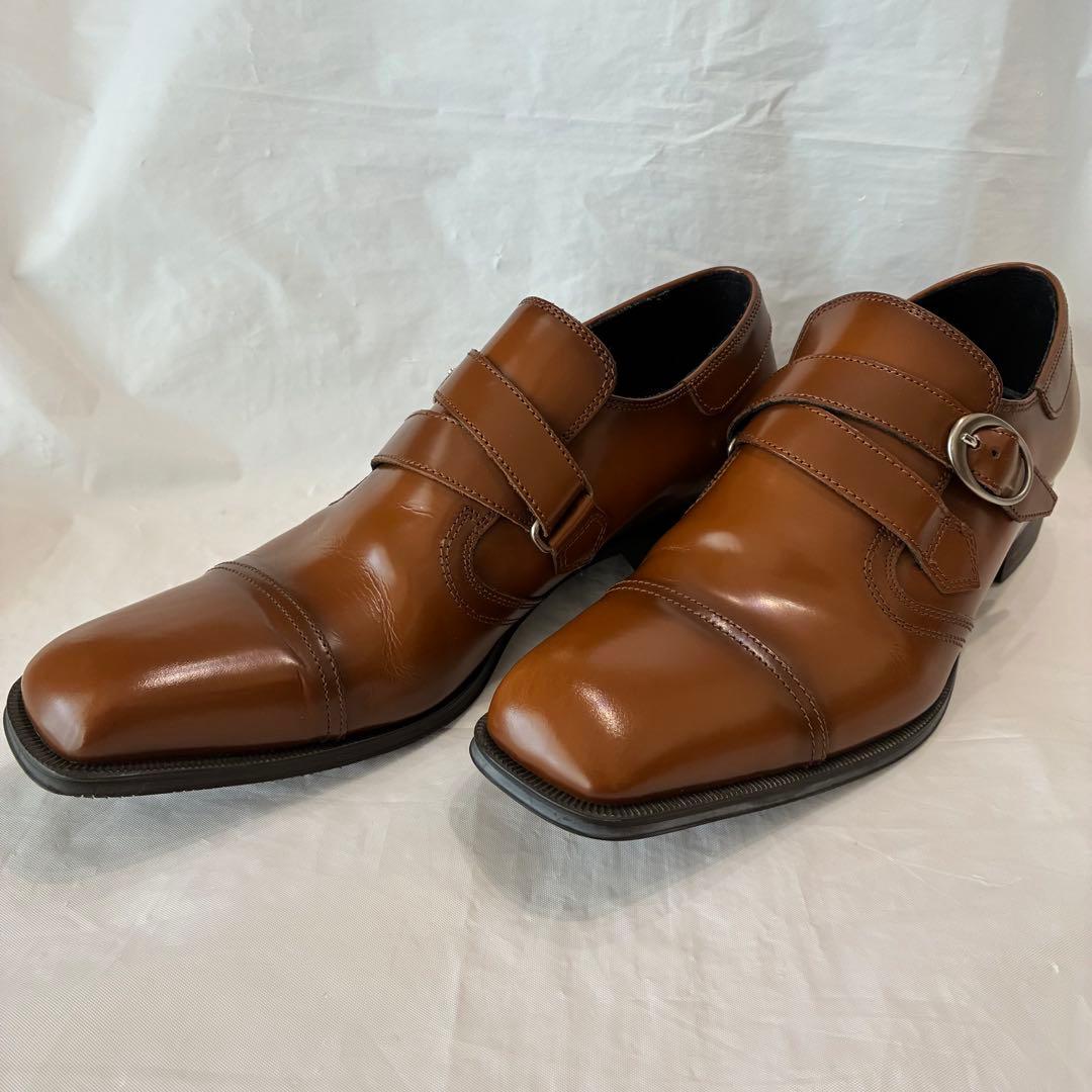 美品 KATHARINE HAMNETT ドレスシューズ レザー モンク 25 - メルカリ
