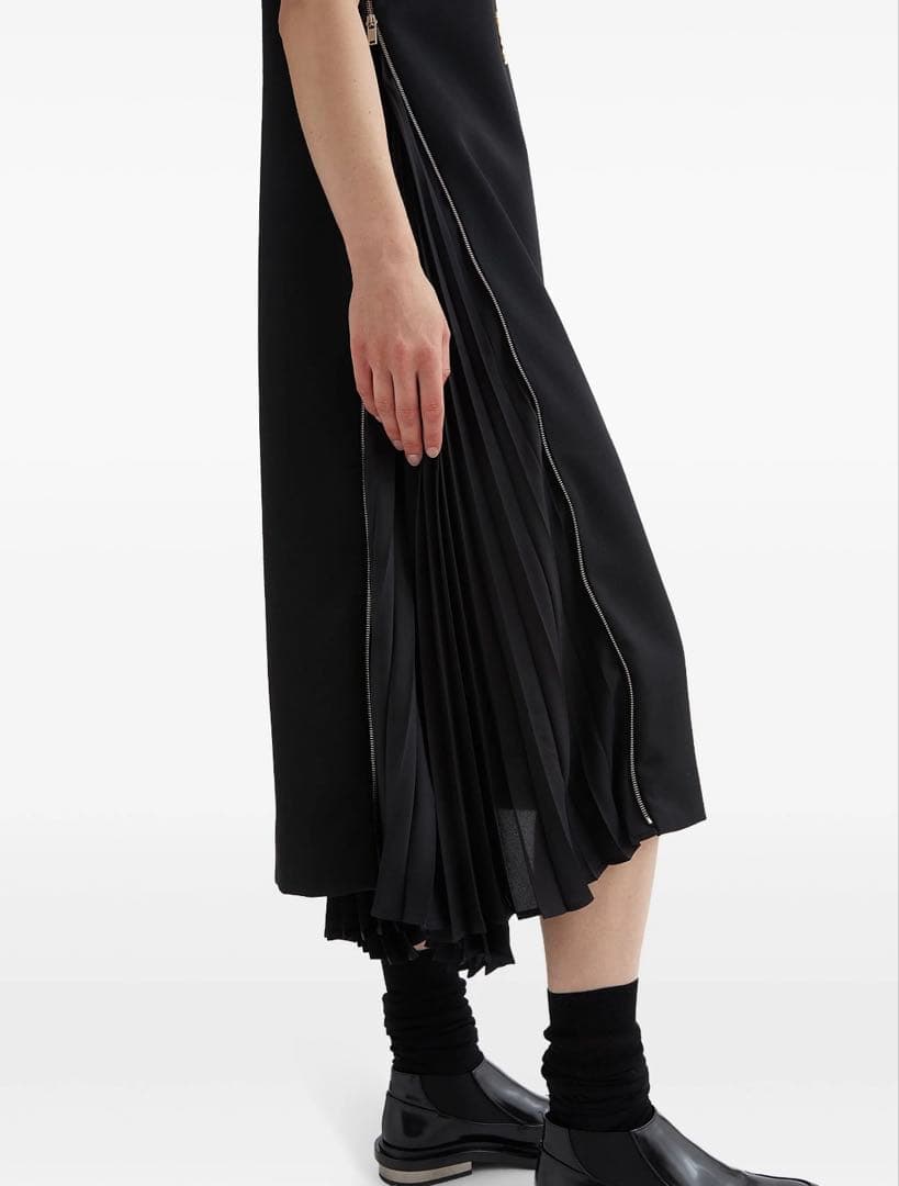 n*a様 JIL SANDER ジルサンダー SS25 ジップアップ プリーツ