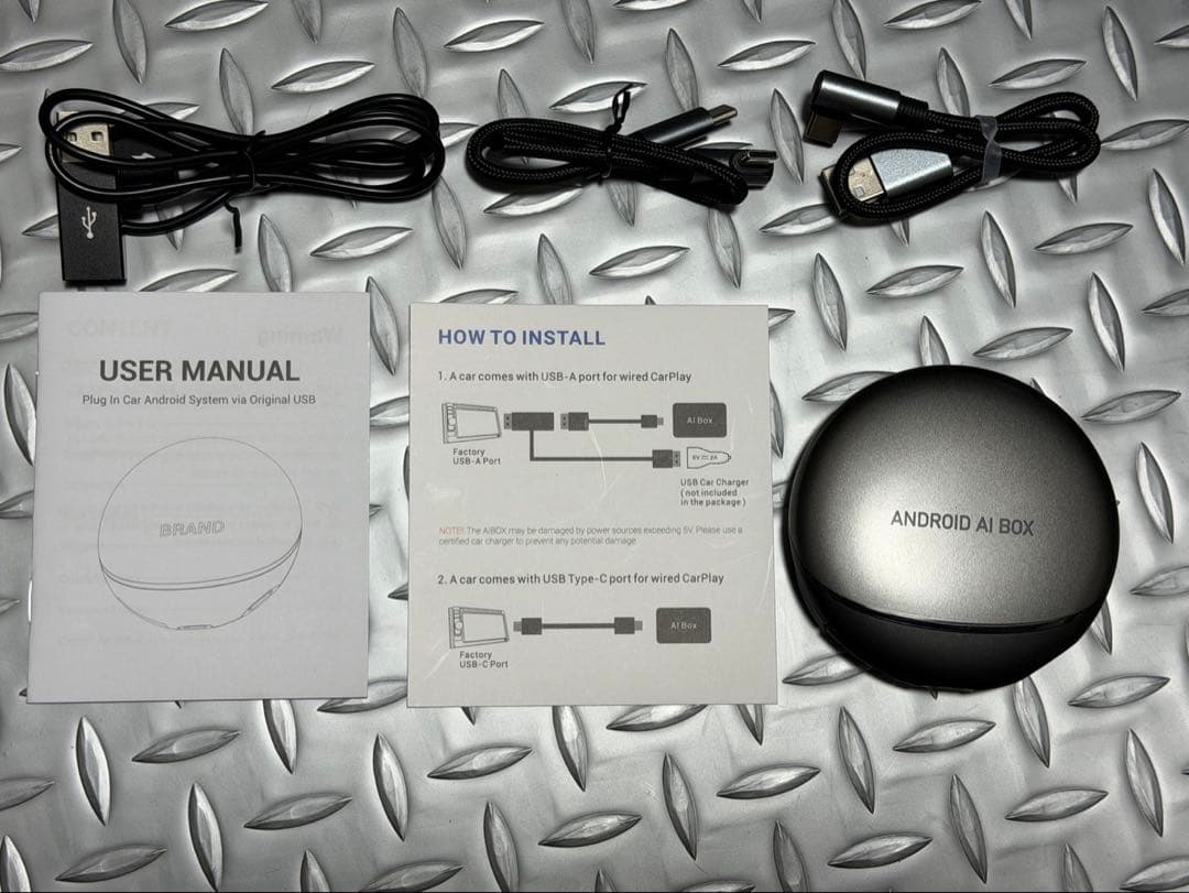 CarPlay AI BOX 128GBメモリAndroid12