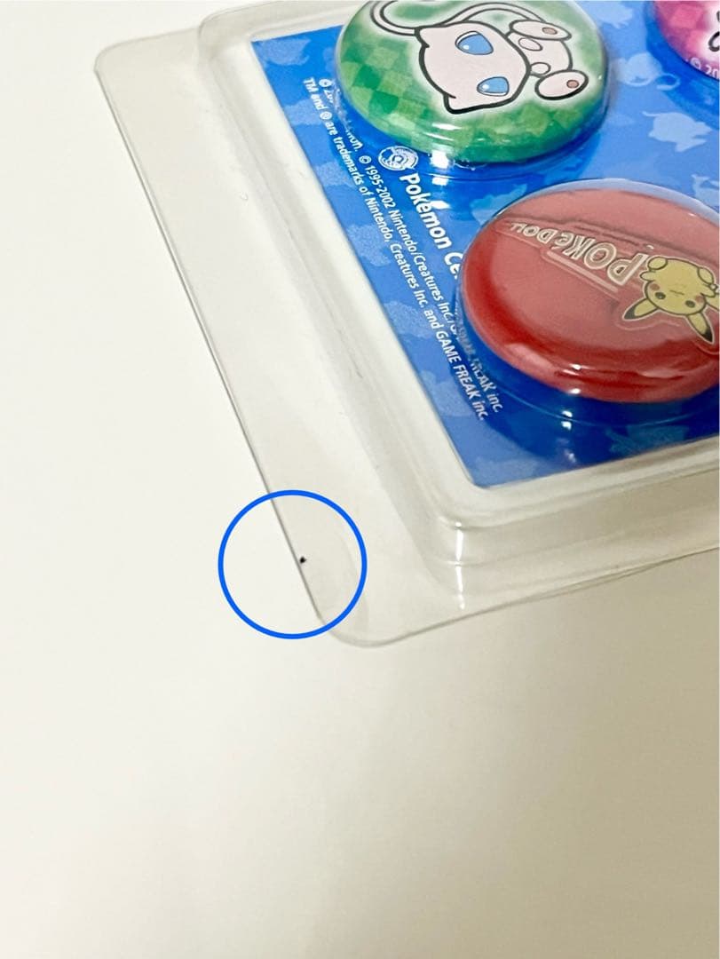 ポケモンセンター 2002年 ポケドール 缶バッジセット POKEDOLL