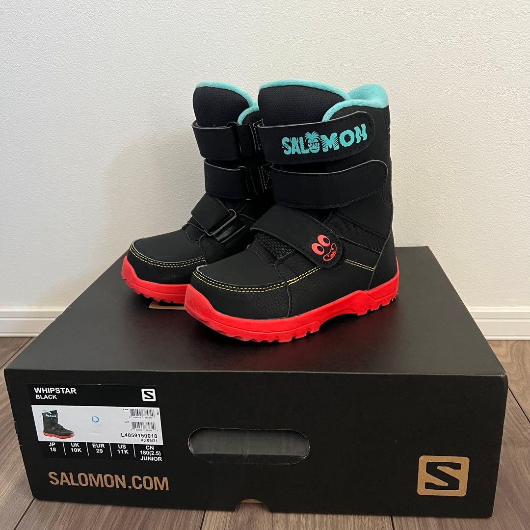 SALOMON サロモン キッズ スノーブーツ 18cm WHIPSTAR