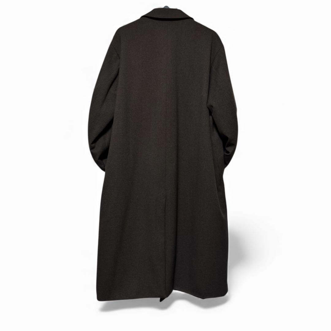 MAISON SPECIAL ダークブラウン チェスターコート