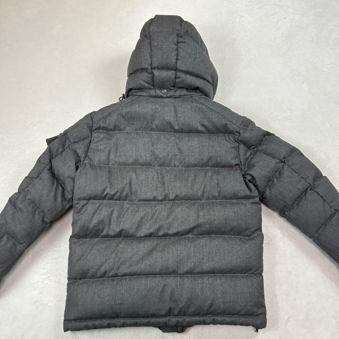 K160 L モンクレール モンジュネーブル ダウンジャケット グレー メンズ