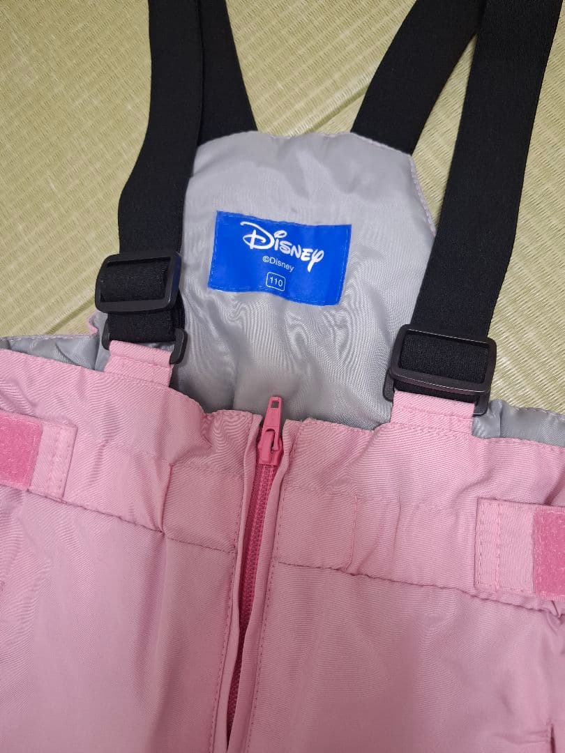 Disney ミニー スキーウェア グローブ、新品ゴーグルセット サイズ調整