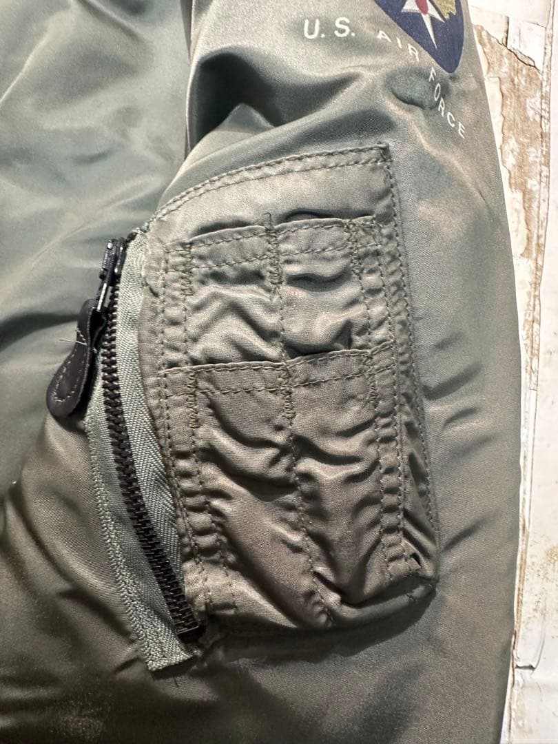 週末最終値下げ50s MA-1リプロダクト CAMCO USA L