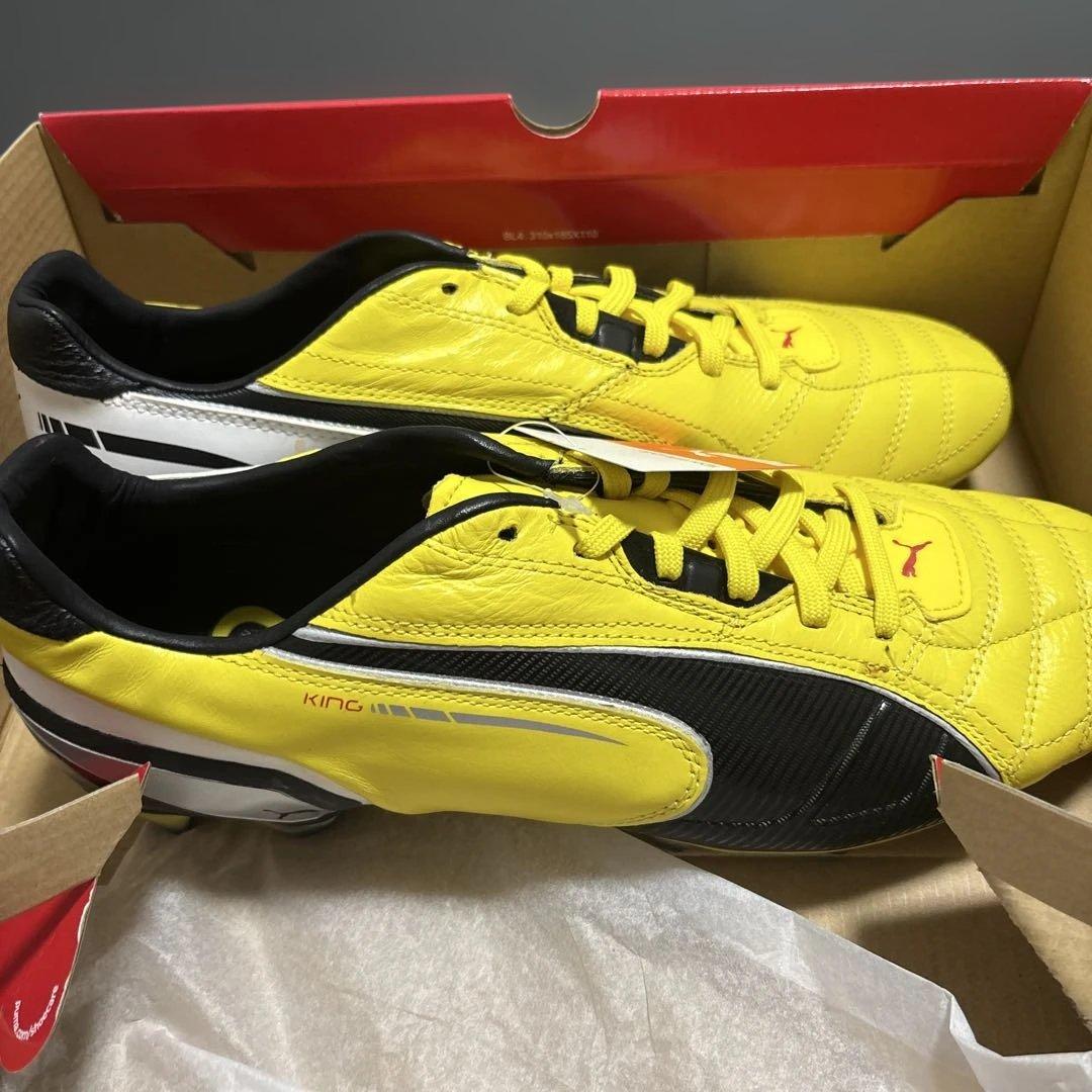 PUMA プーマ キング KING サッカースパイク 黄色
