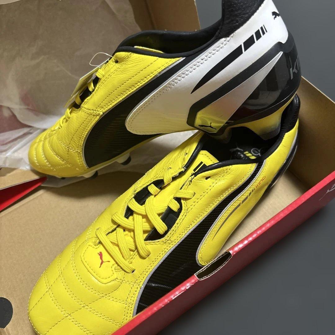 PUMA プーマ キング KING サッカースパイク 黄色