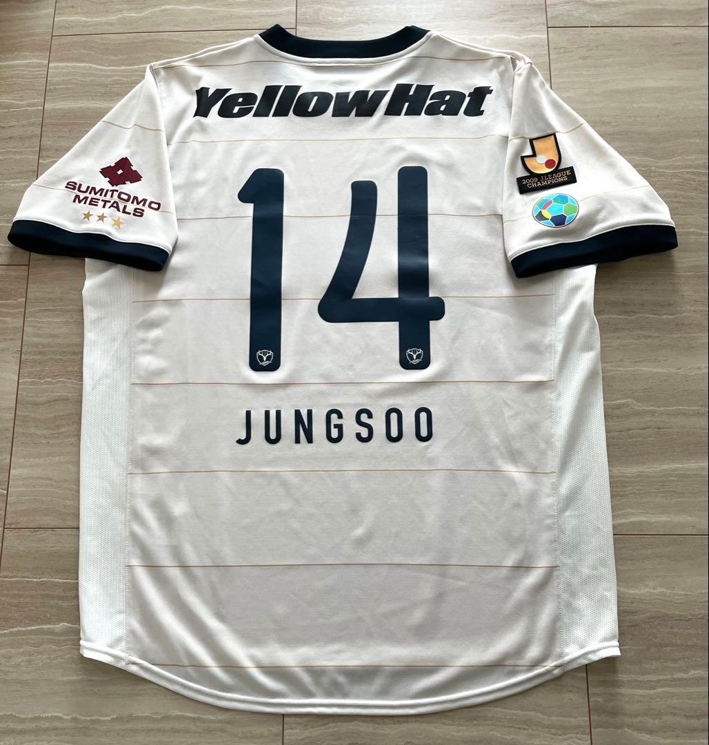 選手支給 ユニフォーム イジョンス 2010 鹿島アントラーズ - メルカリ