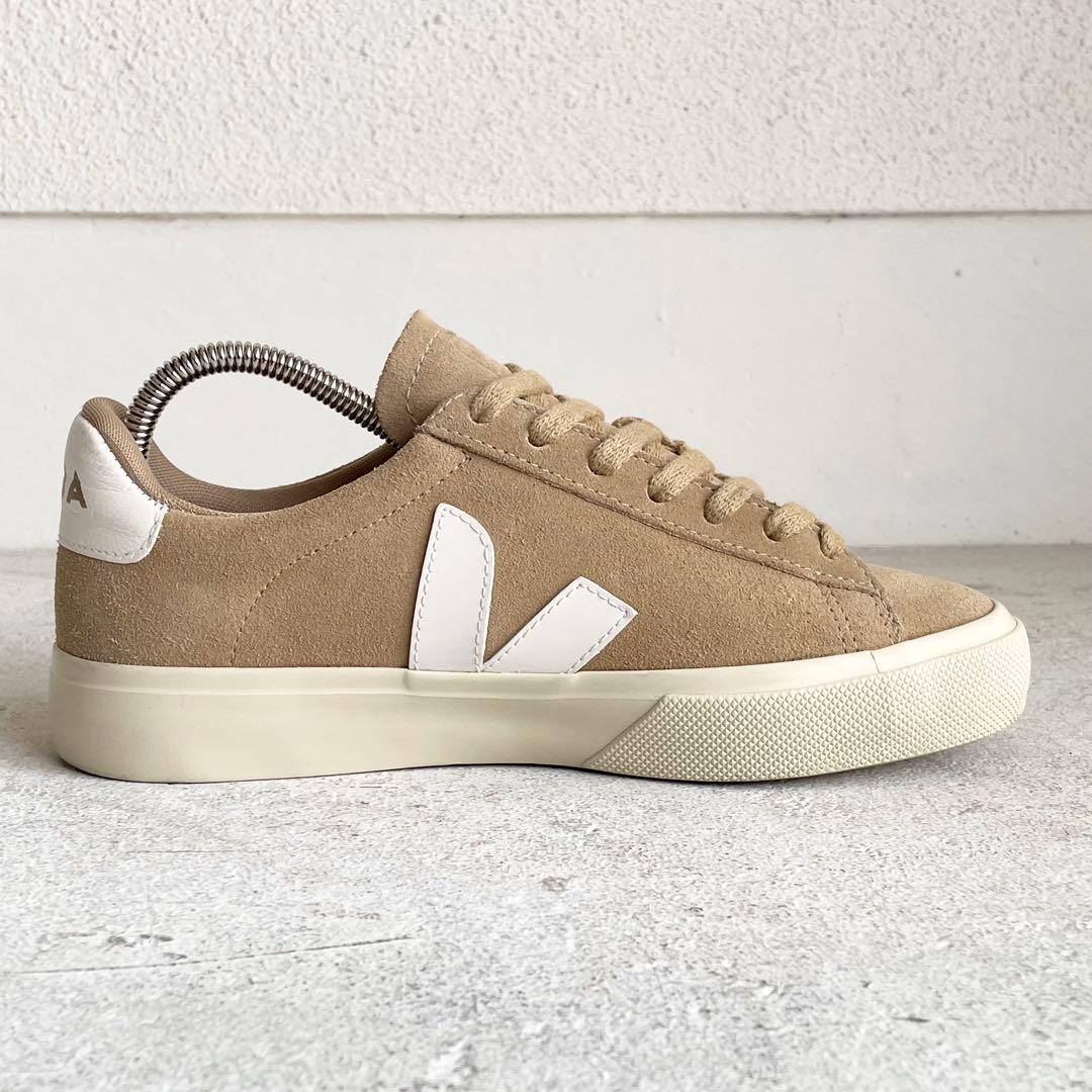 【美品】VEJA Campoヴェジャ カンポー スエードスニーカー 23cm 茶