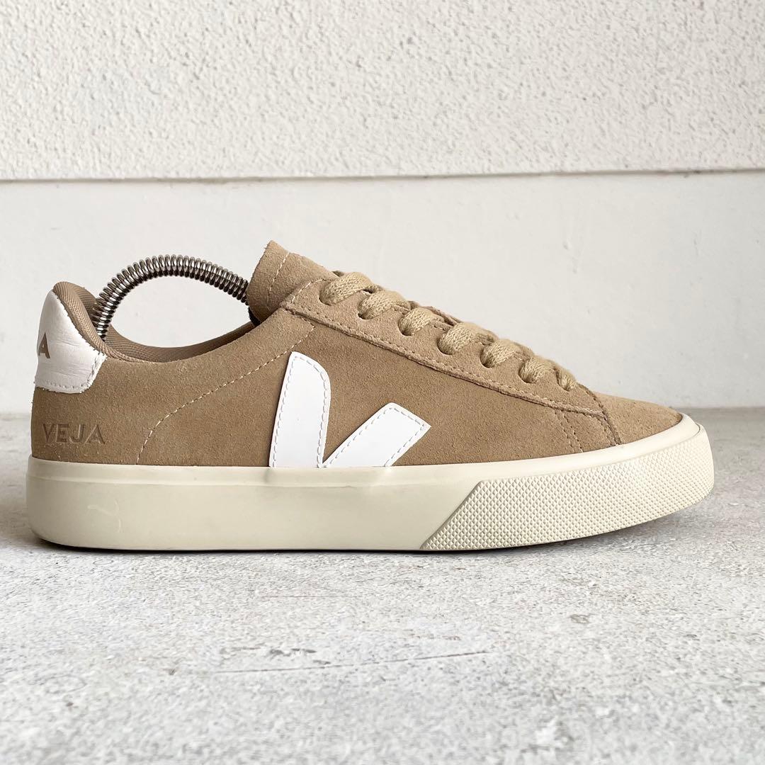 【美品】VEJA Campoヴェジャ カンポー スエードスニーカー 23cm 茶