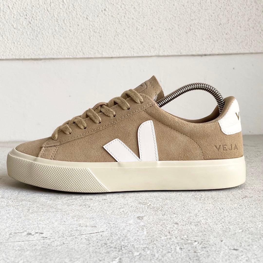 【美品】VEJA Campoヴェジャ カンポー スエードスニーカー 23cm 茶