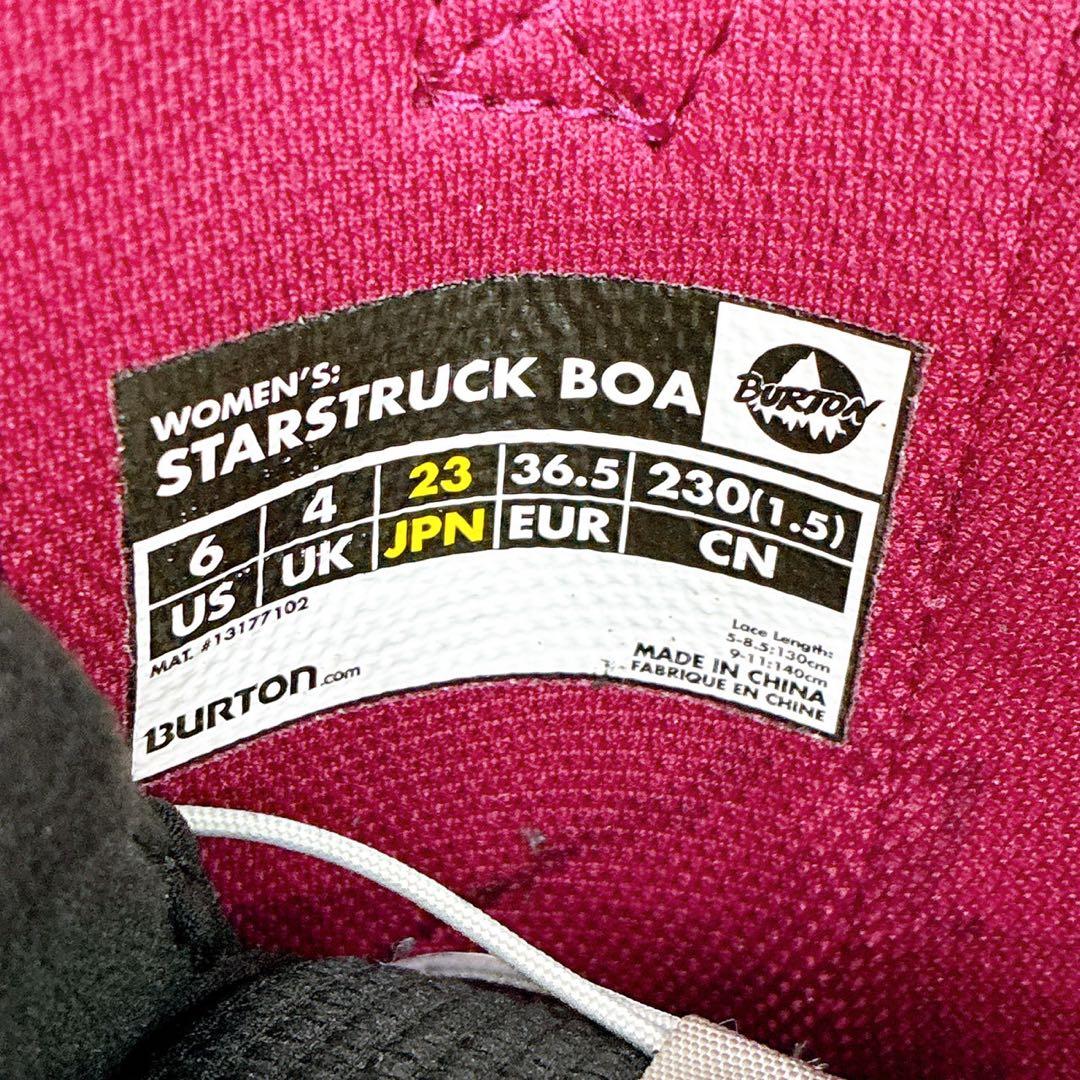 【良品】BURTON STARSTRUCK BOA 23cm