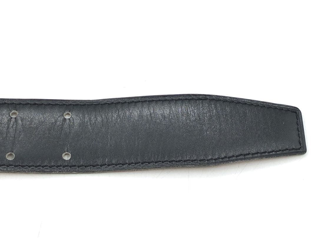 HERMESエルメス ベルトシュバル ホースバックル ボックスカーフリバーシブル