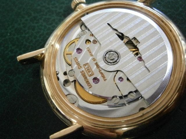 ロンジン希少 ツインバレル L994.1 自動巻き メンズ