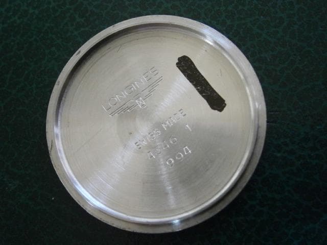 ロンジン希少 ツインバレル L994.1 自動巻き メンズ