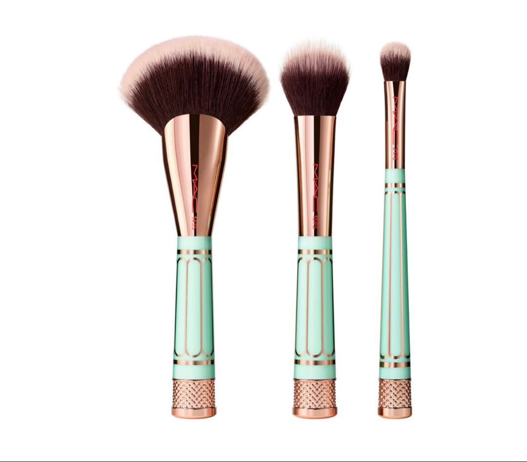 MAC オブオールトレードブラシキットポーチ付きメイクブラシセット 【限定版】