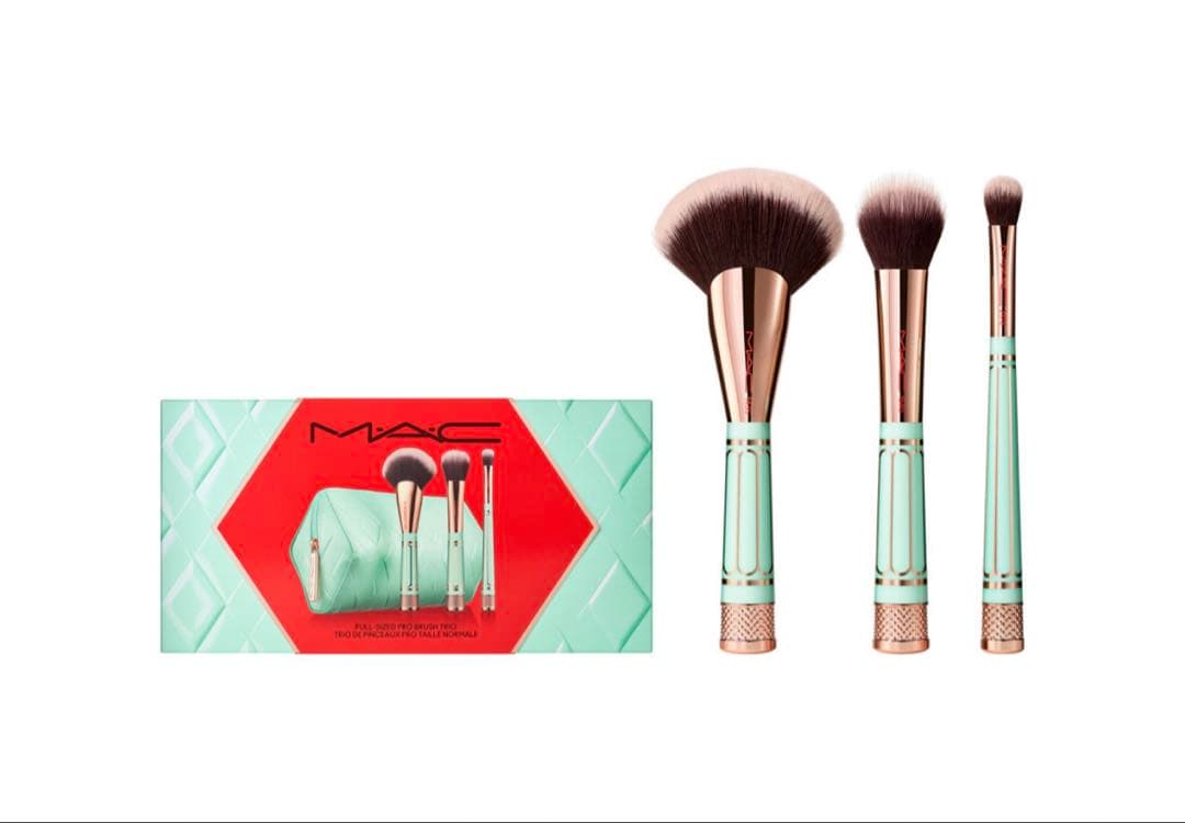 MAC オブオールトレードブラシキットポーチ付きメイクブラシセット 【限定版】