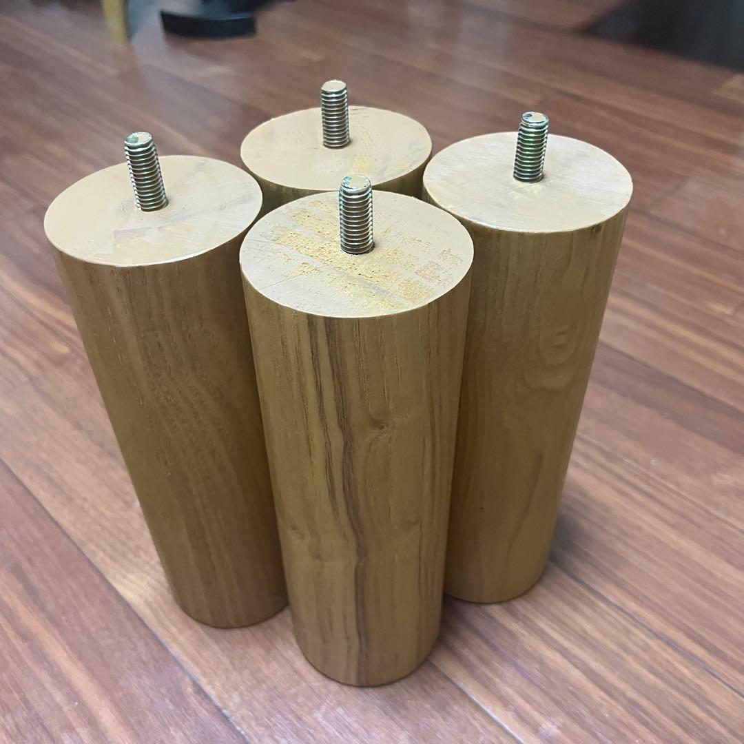 無印良品木製ベッド脚 20cm M10 旧品番 MUJI - メルカリ