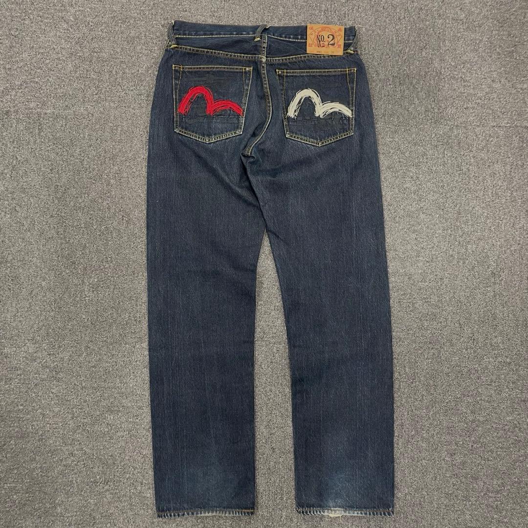 美品】EVISU 刺繍デニム No．2 size30 エビス - メルカリ