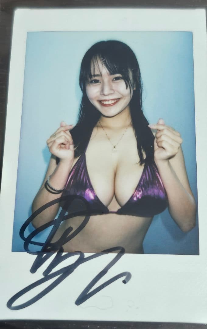 田野憂さん サイン入りチェキ、アクリルスタンド