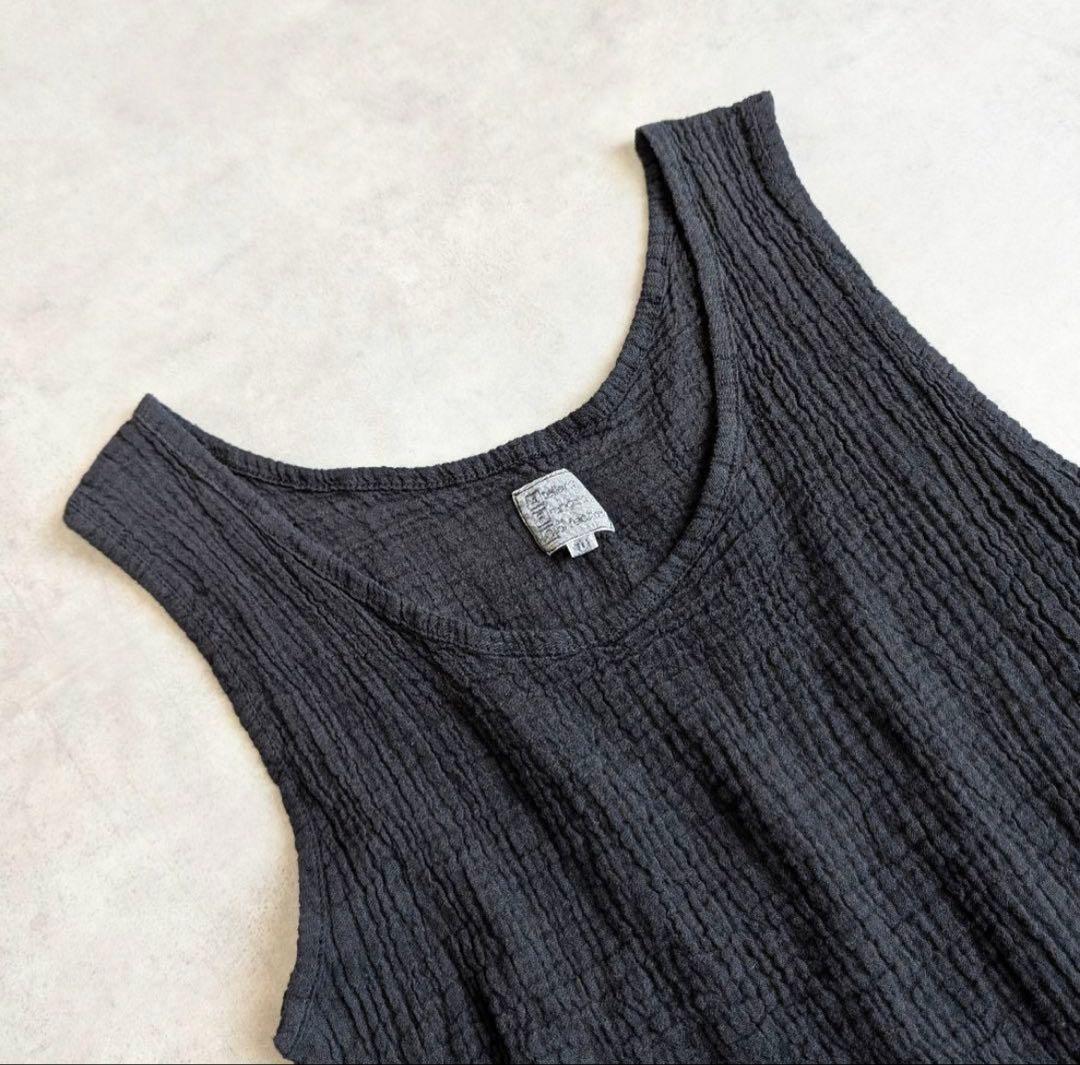 ほぼ新品☆Plage☆アトリエフランセ☆別注☆TANK Tシャツ☆ブラック
