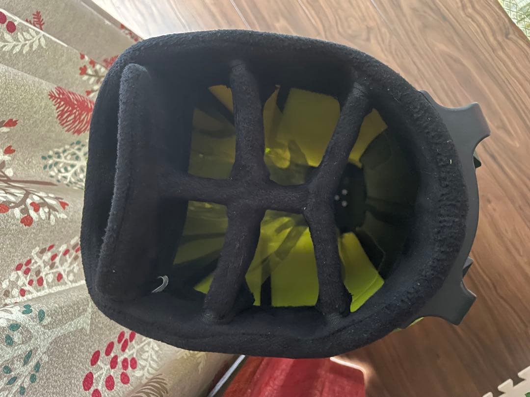 ムータマリン　キャディバッグ ネオンイエロー