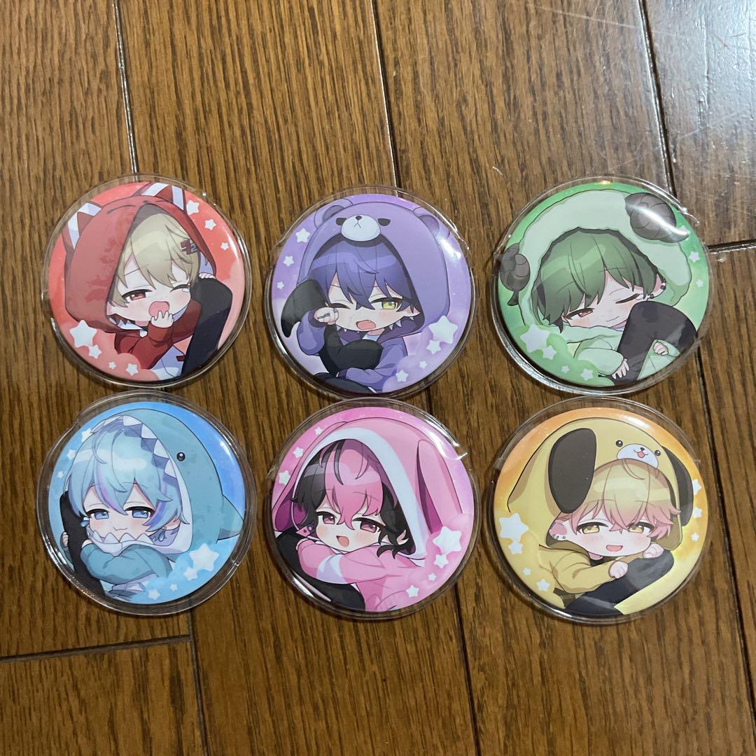 シクフォニ SIXFONIA ねむねむ 缶バッジ 6個セット - メルカリ