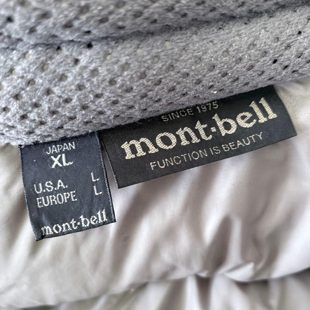 モンベル 800FPライトアルパインダウンジャケット 1101289 黒 XL