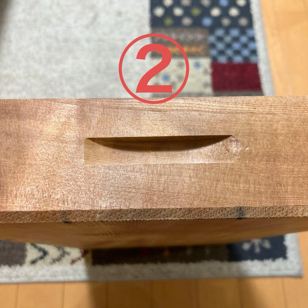 木箱 もろぶた ばんじゅう 昭和レトロ 2つ セット 餅箱 - メルカリ