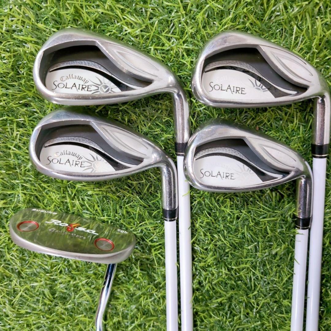 ※バッグなし キャロウェイ Solaire ソレイル レディースゴルフセット