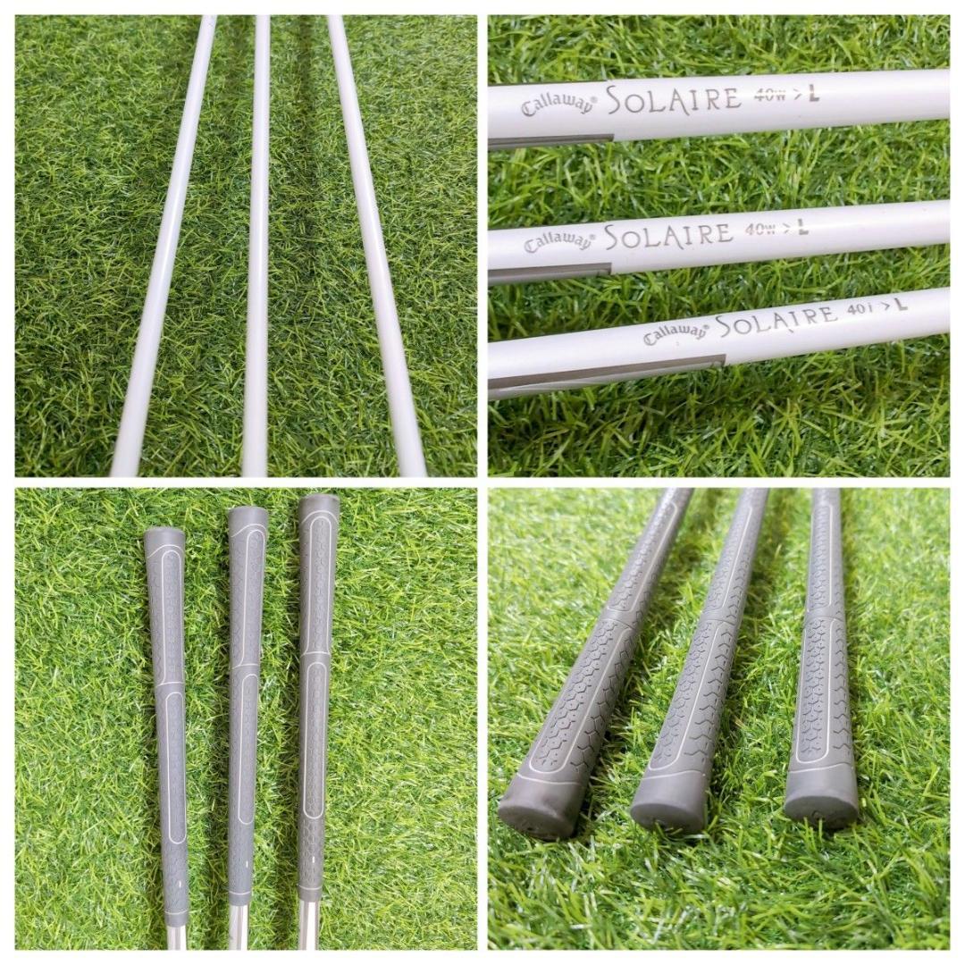 ※バッグなし キャロウェイ Solaire ソレイル レディースゴルフセット