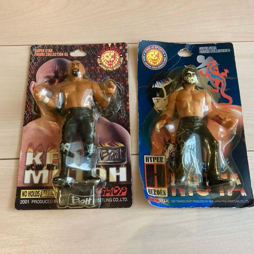 武藤敬司引退記念！グレートムタ13cmフィギュア！Tシャツ！検新日本