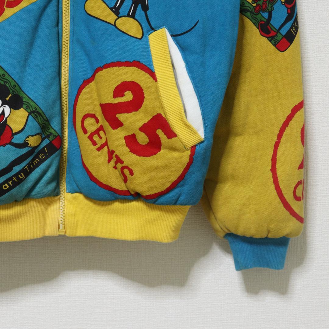 DISNEY ディズニー ミッキーマウス リバーシブル スウェット ジャケット