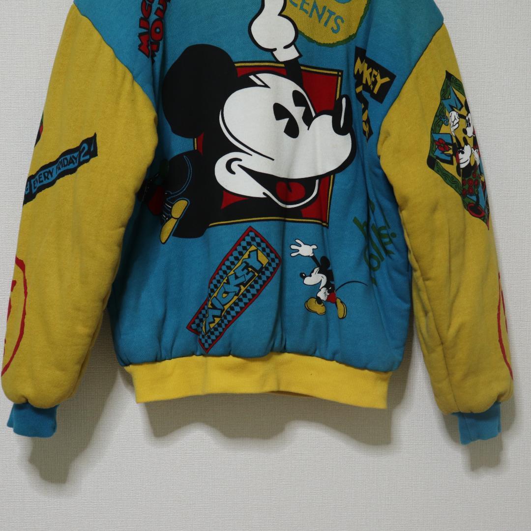 DISNEY ディズニー ミッキーマウス リバーシブル スウェット ジャケット