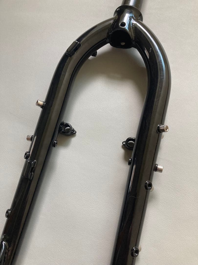 surly troll フロントフォーク ブルーラグ サーリー サルサ クロモリ