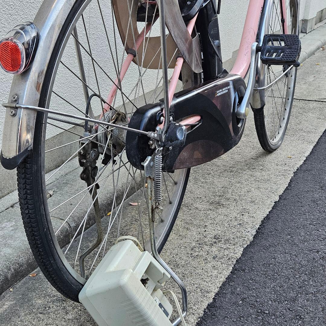 パナソニック♪電動アシスト自転車♪ViVi♪ピンク♪3段変速♪8.9Ah