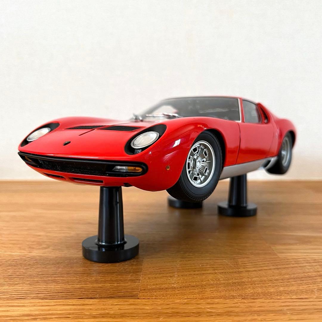 【ミニカー 美品】オートアート 1/18 ランボルギーニ ミウラ SV
