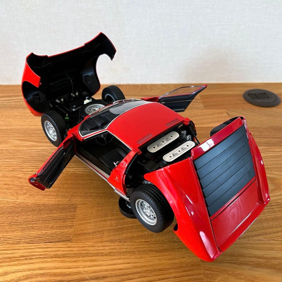 【ミニカー 美品】オートアート 1/18 ランボルギーニ ミウラ SV