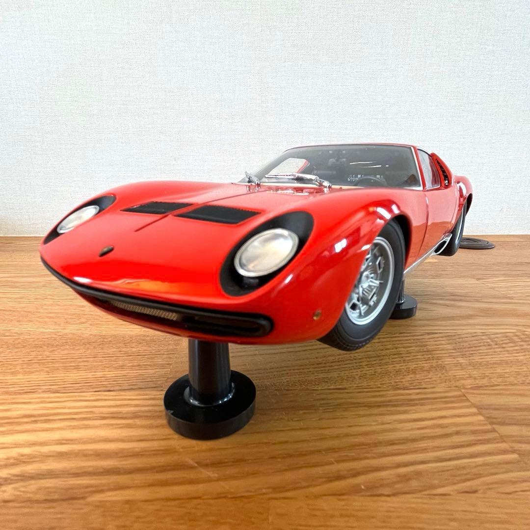 【ミニカー 美品】オートアート 1/18 ランボルギーニ ミウラ SV