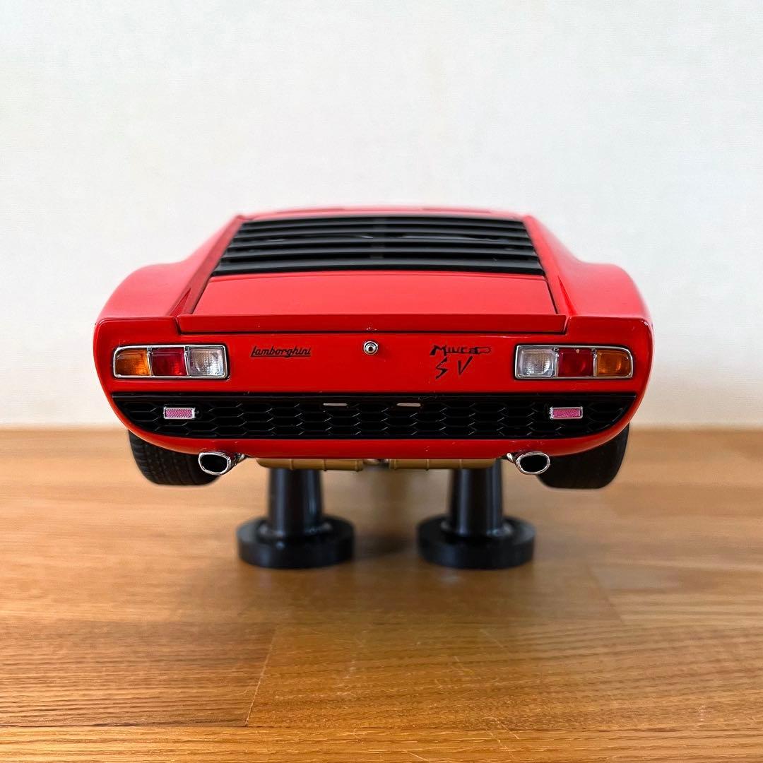 【ミニカー 美品】オートアート 1/18 ランボルギーニ ミウラ SV