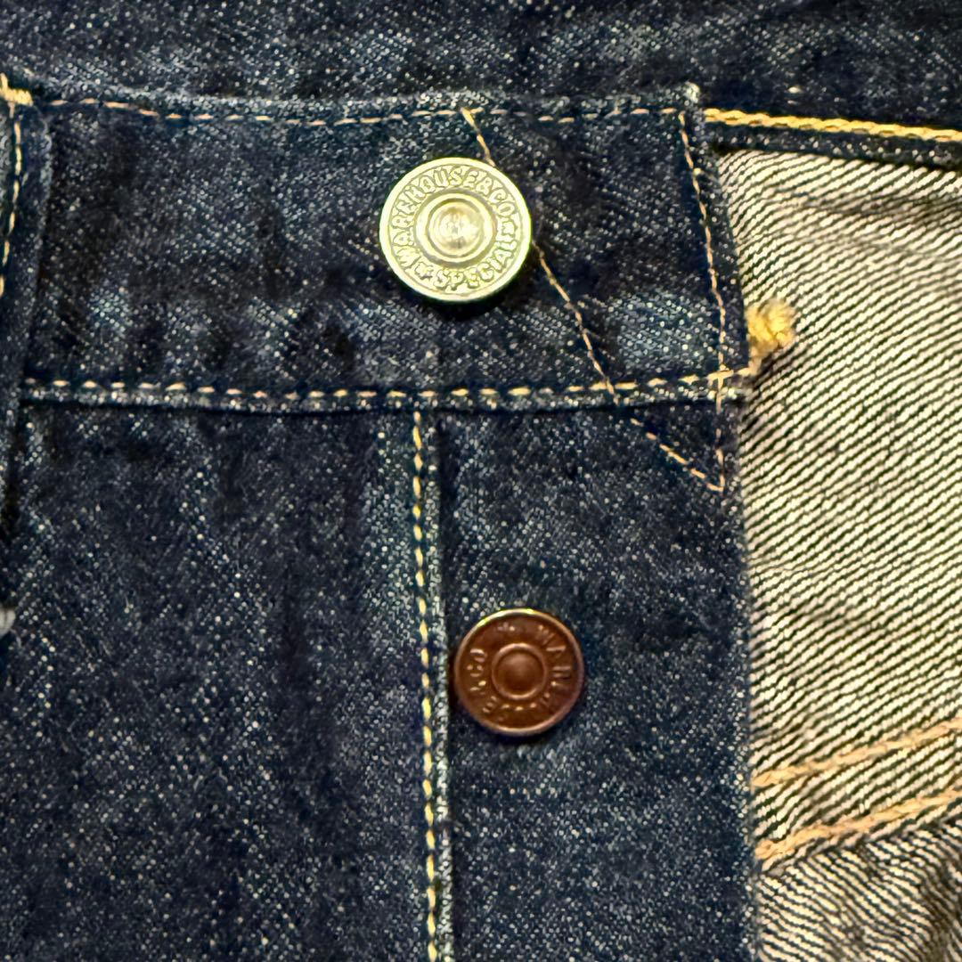 WAREHOUSE 1001XX DSB デッドストックブルー 銅ボタン