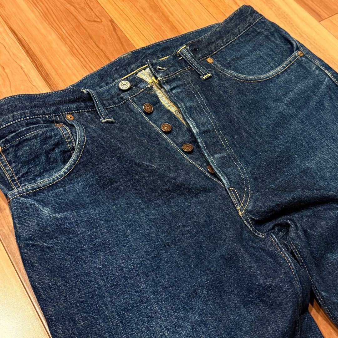 WAREHOUSE 1001XX DSB デッドストックブルー 銅ボタン