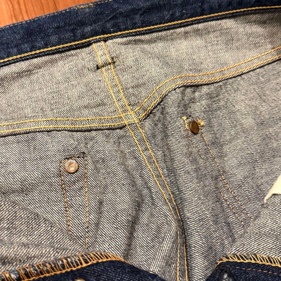 WAREHOUSE 1001XX DSB デッドストックブルー 銅ボタン